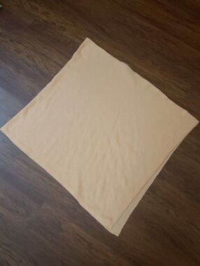 Charter Club 100% Cashmere Melon Peach Poncho Shawl Trendy Casual